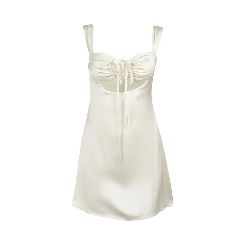 2025 Summer New Sexy Bag Hip Skirt Style Slimming Strap A-line Dress for Women