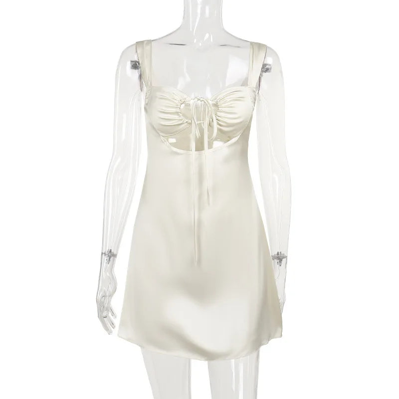 2025 Summer New Sexy Bag Hip Skirt Style Slimming Strap A-line Dress for Women